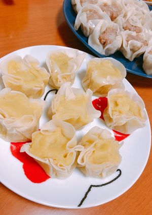 スイートポテトの餃子の皮包み-レシピのメイン写真