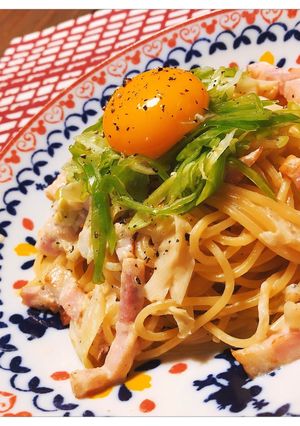 和風カルボナーラ-レシピのメイン写真