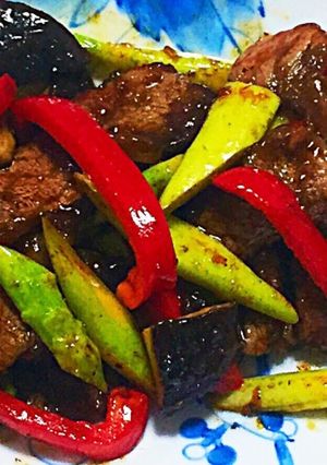 牛肉とアスパラのX.O醤炒め-レシピのメイン写真