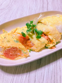 明太子玉子焼き-レシピのメイン写真