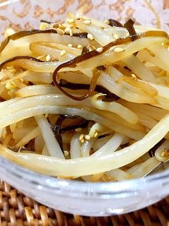 もやしの塩昆布ナムル-レシピのメイン写真