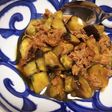 茄子とツナの炒め煮
