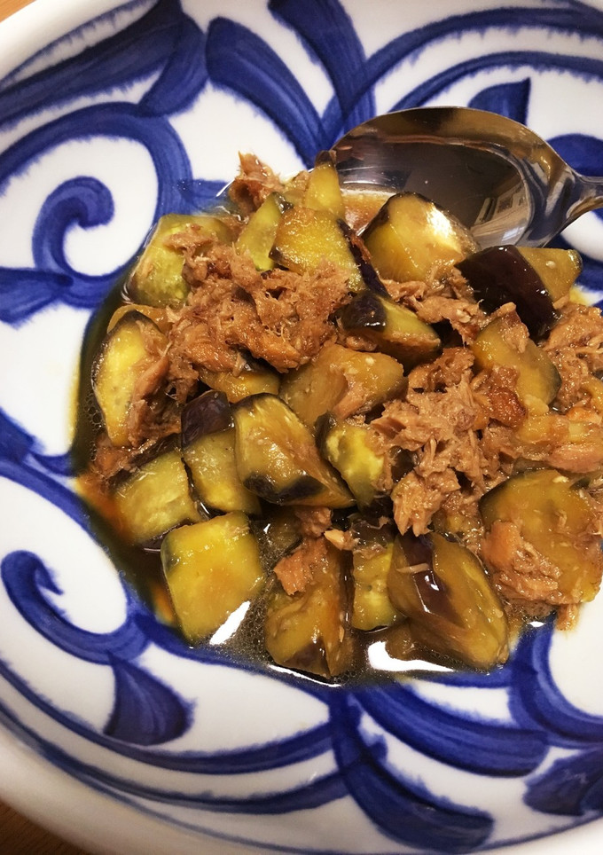 茄子とツナの炒め煮-レシピのメイン写真
