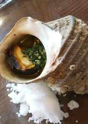 サザエのパセリバター焼き-レシピのメイン写真