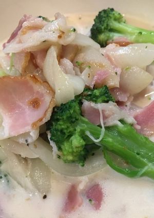 超簡単★ベーコンと野菜のチーズクリーム煮-レシピのメイン写真