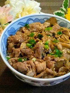 旨い!と夫に言われる豚丼-レシピのメイン写真