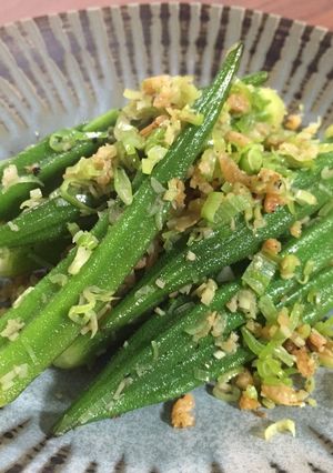 オクラの香味炒め-レシピのメイン写真