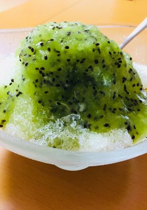 簡単キウイのかき氷-レシピのメイン写真