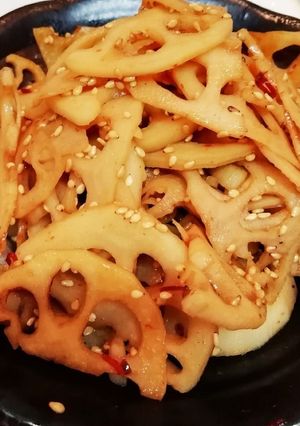 レンコンのきんぴら-レシピのメイン写真