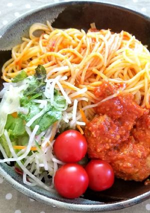 ミートボールスパゲッティ-レシピのメイン写真