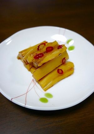 レンジで簡単！レンコンのきんぴら-レシピのメイン写真