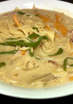 ワンパン スープパスタ-レシピのメイン写真