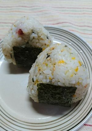 懐かしい〜!のりたまのおにぎり-レシピのメイン写真