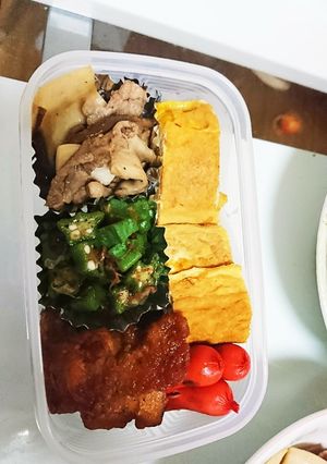 お弁当2018年8月21日-レシピのメイン写真