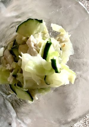 【簡単】ささみとキャベツのサラダ-レシピのメイン写真