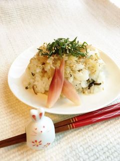 さっぱり♪みょうがの混ぜご飯♡-レシピのメイン写真