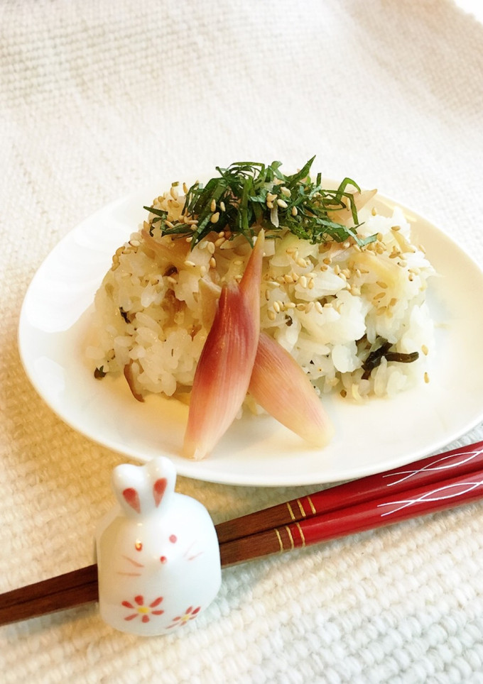 さっぱり♪みょうがの混ぜご飯♡-レシピのメイン写真