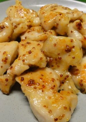 ＊鶏胸肉のハニーマスタード炒め＊-レシピのメイン写真