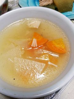 ごま油香る冬瓜の中華スープ-レシピのメイン写真