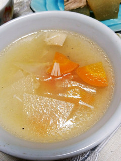 ごま油香る冬瓜の中華スープ-レシピのメイン写真
