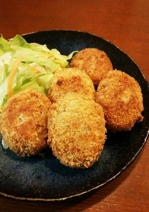 大量！じゃがいも牛肉コロッケ-レシピのメイン写真