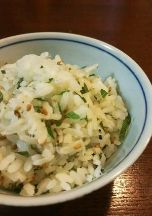 しらす、大葉、胡麻の混ぜご飯-レシピのメイン写真