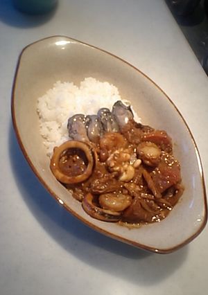 タチとカキのシーフードカレー-レシピのメイン写真