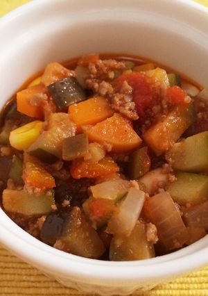 野菜たっぷりひき肉入りラタトゥイユ-レシピのメイン写真