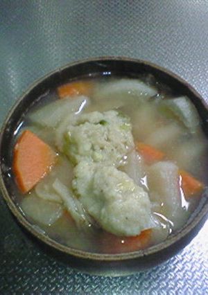 そばがきお汁-レシピのメイン写真