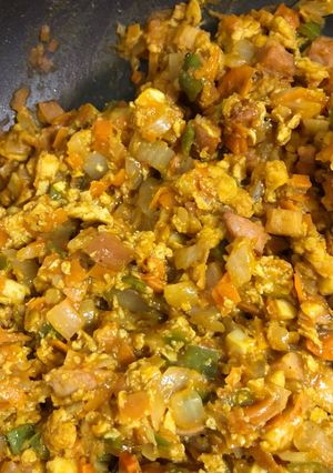 お豆腐でドライカレー-レシピのメイン写真