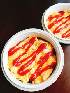 簡単!子供大好き!肉じゃがオムレツ丼-レシピのメイン写真