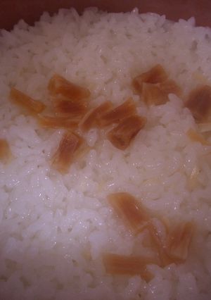 貝柱の炊き込みご飯-レシピのメイン写真