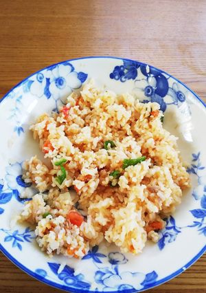 トマトピーマンのもちもちごはん-レシピのメイン写真