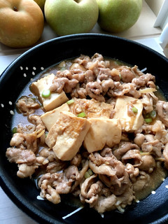 簡単・旨味たっぷり豚肉と豆腐の生姜煮-レシピのメイン写真