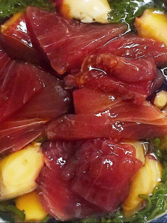 タコとマグロの漬け(丼)-レシピのメイン写真