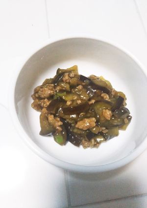 【幼児食】豚ひき肉で和風麻婆なす-レシピのメイン写真
