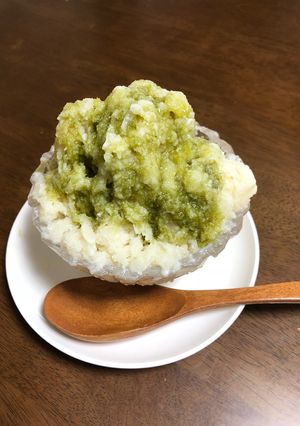 暑い時こそ疲労回復に 甘酒かき氷-レシピのメイン写真