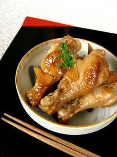 簡単!鶏手羽元のさっぱりにんにく煮♪-レシピのメイン写真