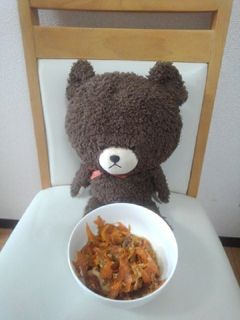 ニンジンしりしり風卵とじ-レシピのメイン写真