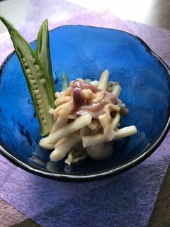 【腸活】切り干し大根の塩辛和え-レシピのメイン写真