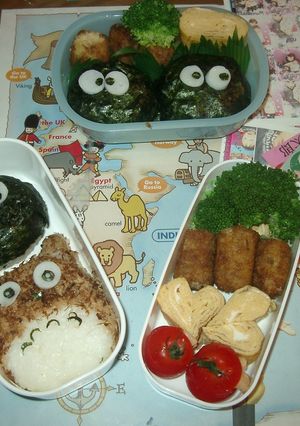 トトロとまっくろくろすけ-レシピのメイン写真