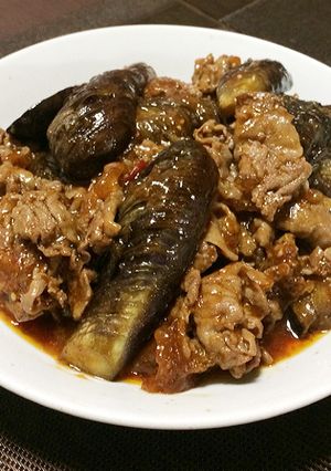 元気出る味♪「茄子と豚肉のうま辛炒め」-レシピのメイン写真