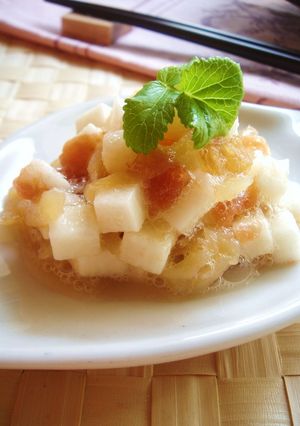 クラゲと長芋の梅肉和え-レシピのメイン写真