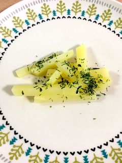 【離乳食手づかみ】青のりポテト-レシピのメイン写真