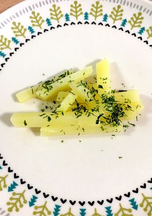 【離乳食手づかみ】青のりポテト-レシピのメイン写真