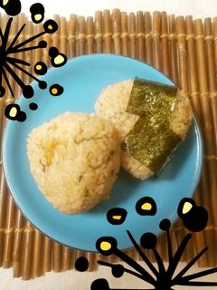 あさりの炊き込みご飯おにぎり-レシピのメイン写真