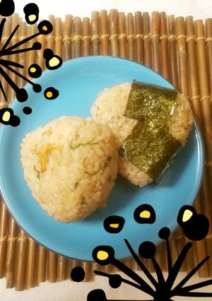 あさりの炊き込みご飯おにぎり-レシピのメイン写真