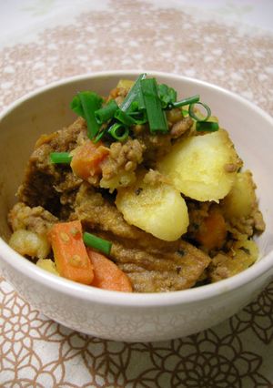 厚揚げそぼろじゃが・和風カレー味-レシピのメイン写真