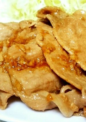 お肉柔らか☆豚肉のにんにく生姜焼き♥簡単-レシピのメイン写真