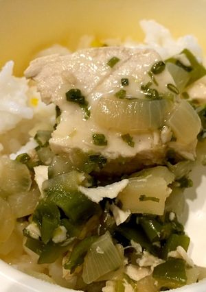 【離乳食後期〜】メカジキのねぎダレ照り煮-レシピのメイン写真